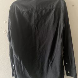 Men’s H & M L/s Woven Top