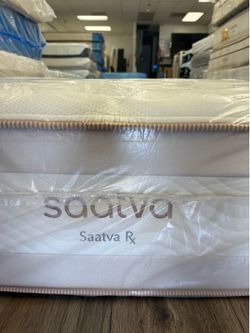 SAATVA Queen RX mattress with upgraded Tencel top
