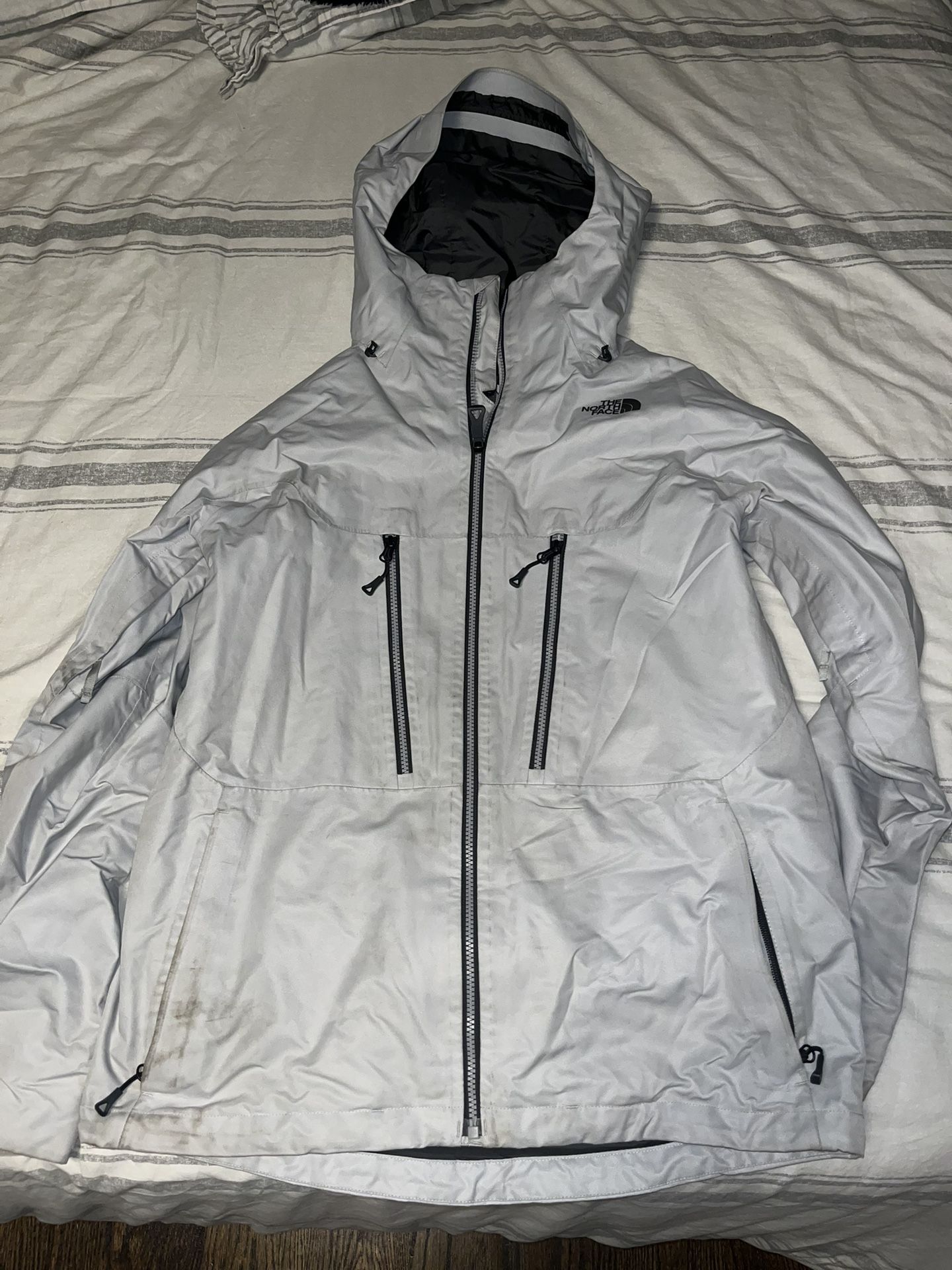 The North Face Gray Winter Jacket Shell