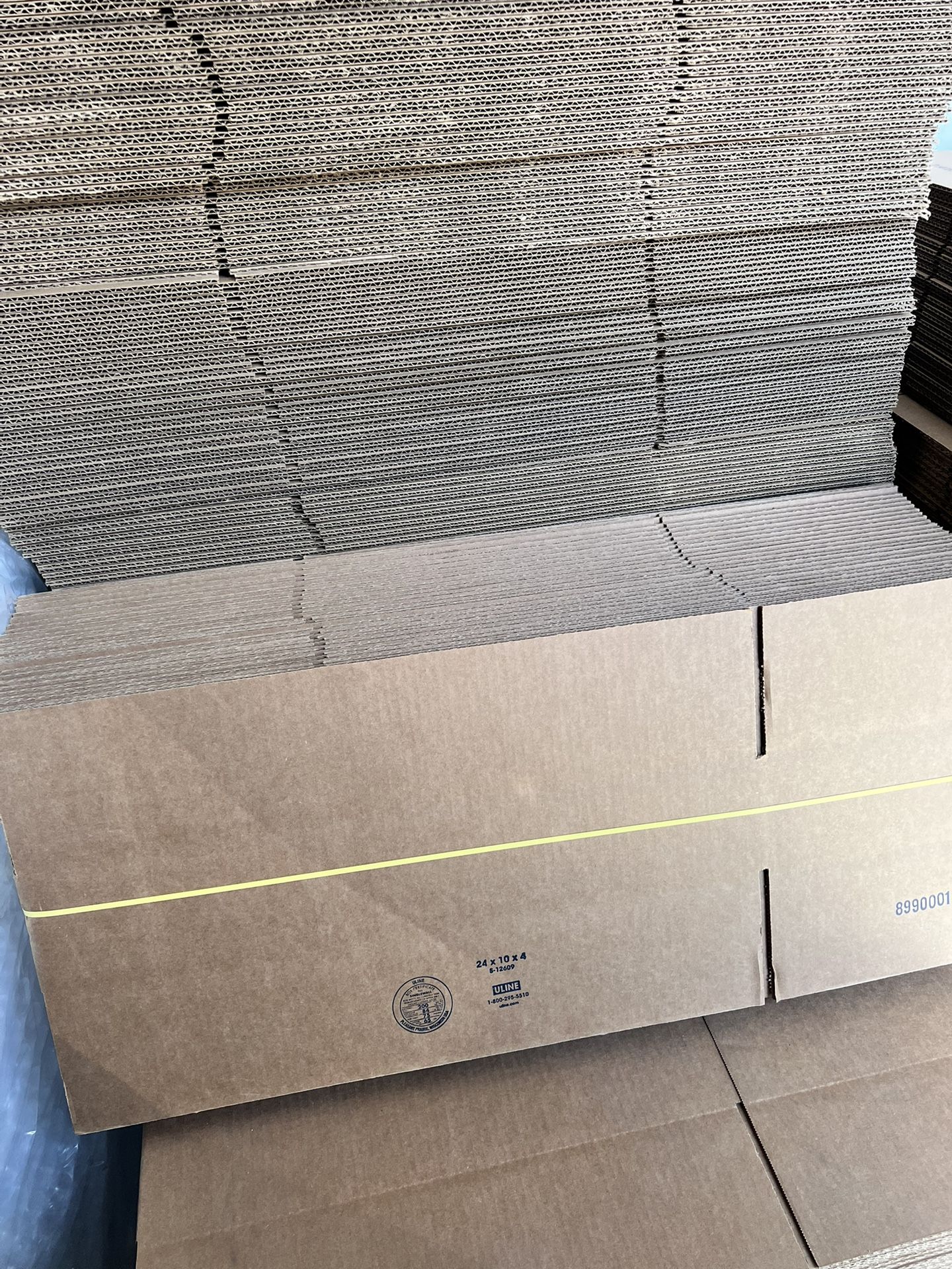 New Boxes, 24x10x4, 200 Boxes