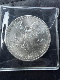 1982 Mexican Silver Libertads – 1oz .999 Silver (First Year)