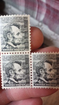 Lincoln 4 Cent Stamps (Uncirculated) 3
