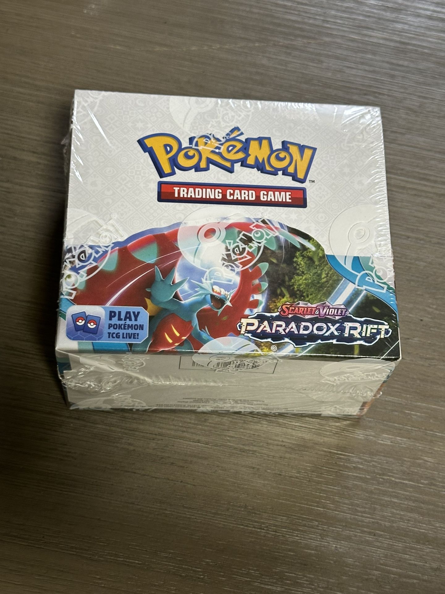 Pokemon Potts Paradox Rift Booster Box