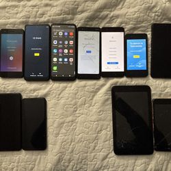 Lot Of 11 Android Phones (Price Negotiable)