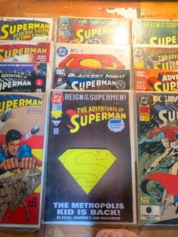 Superman comic book collection