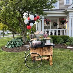 Handmade Cart To Display Your Treats 
