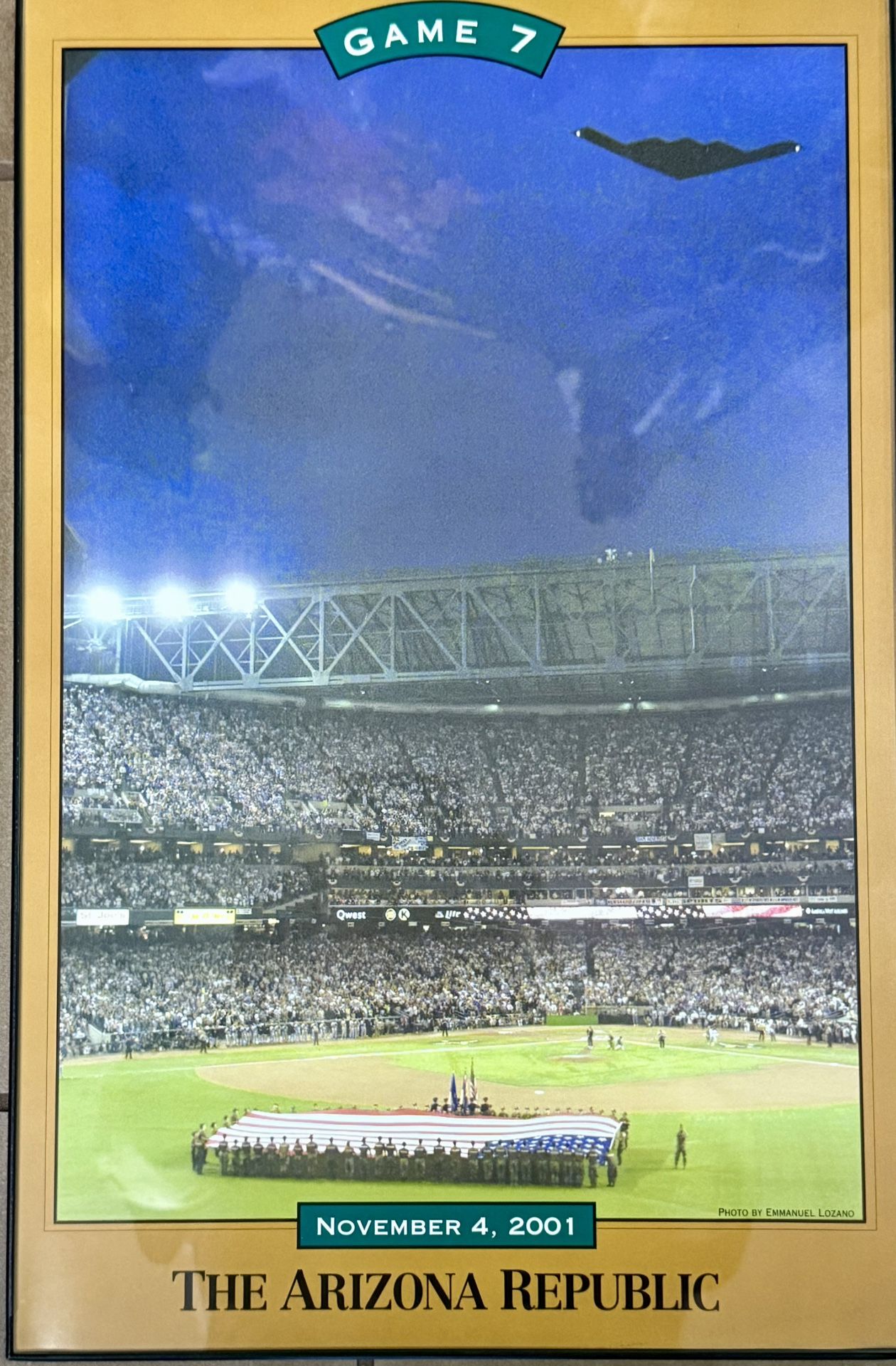 Arizona Diamondbacks 2001 Game 7 Flyover