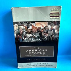 The American People Creating a Nation and Society Brief 3rd Ed 2000 PB