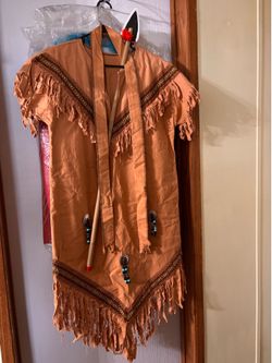 HOMEMADE INDIAN COSTUME