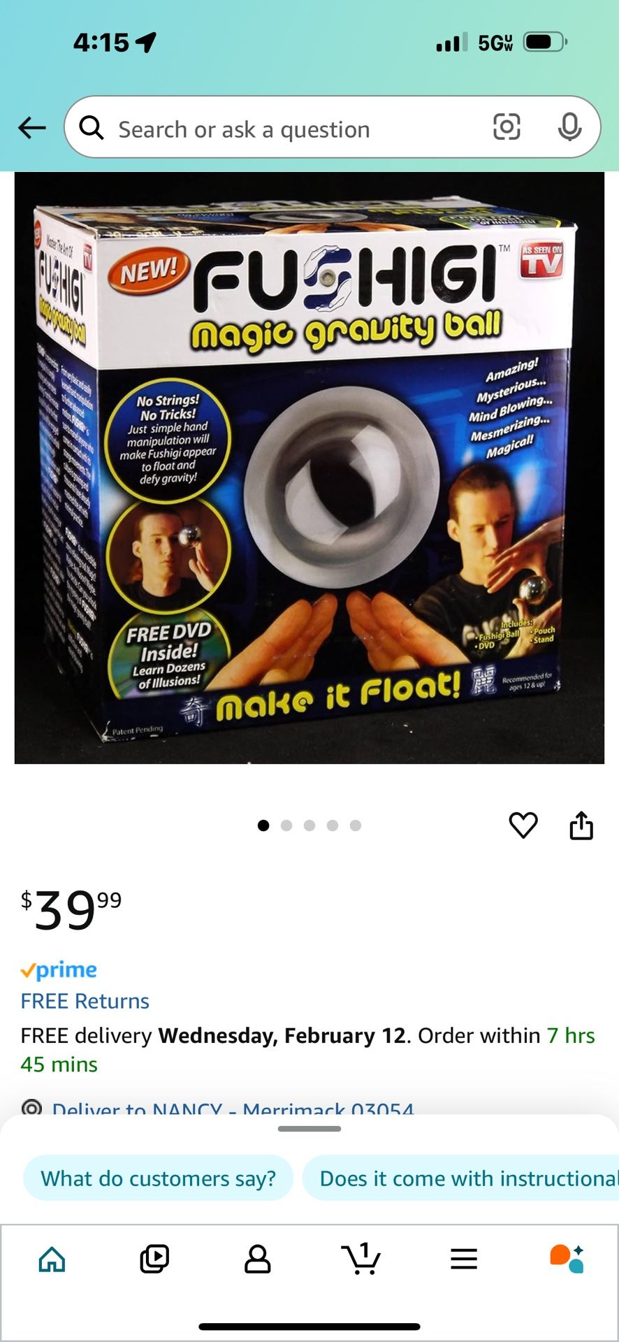 fushigi gravity ball