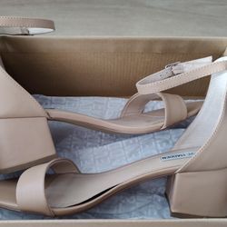 Steve Madden Women's Irenee Heeled Sandal, Blush, 9.5 M USA
