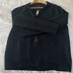 Banana Republic Cotton Blazer Cardigan