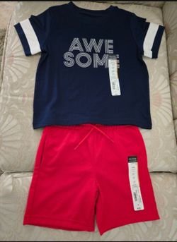 Boy's Shorts And Tee Set Size 3T