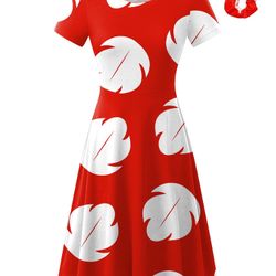 Disney Lilo & Stitch Lilo Hawaiian Dress Women Medium 