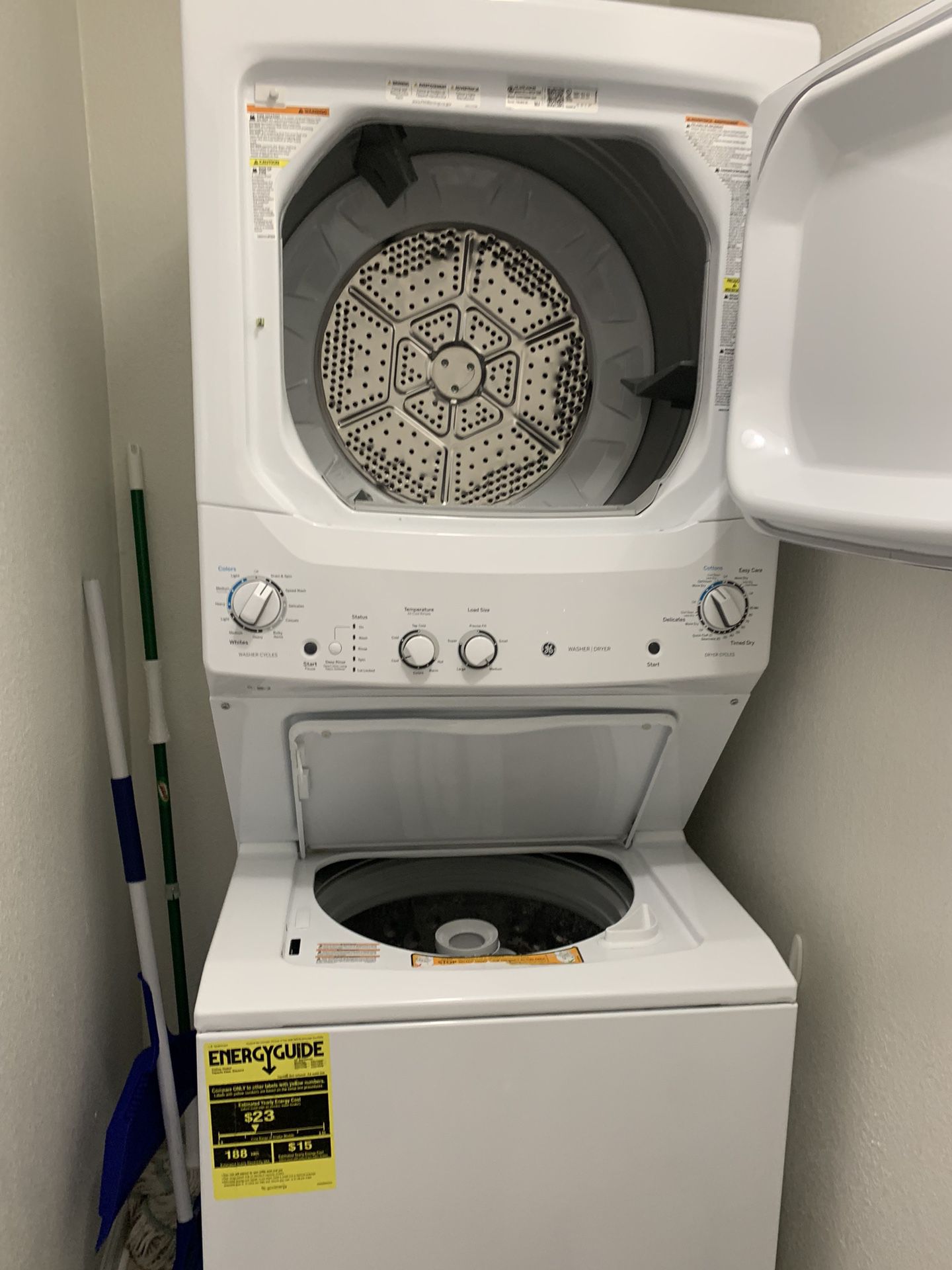 GE Stackable Washer/Dryer