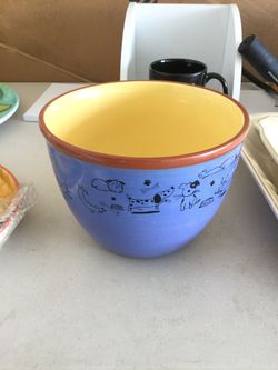 Cute Art Dog Bowl