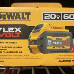 Dewalt 6ah flexvolt $110