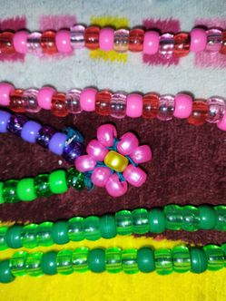 Long Kandi necklaces