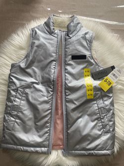 Reversible Vest for Girls size 7/8, New