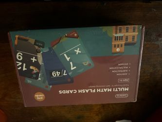 New math flash cards