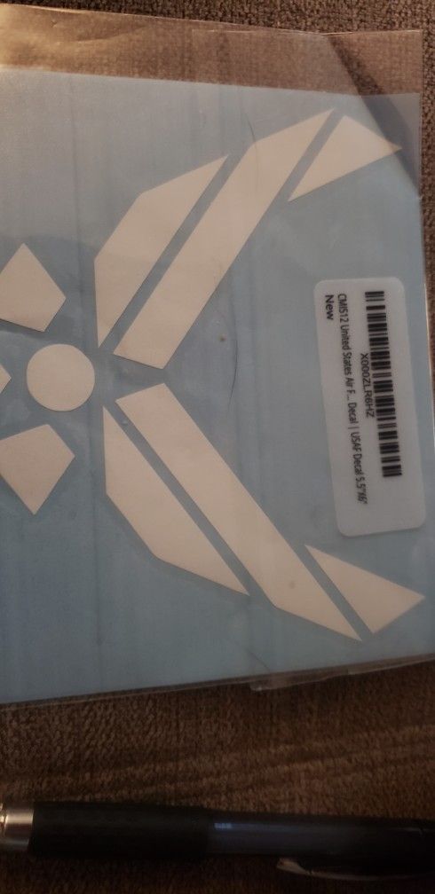 Air Force USAF US Wings - Car, Truck, Notebook, Vinyl Decal Sticker #2646 | Vinyl Color: White