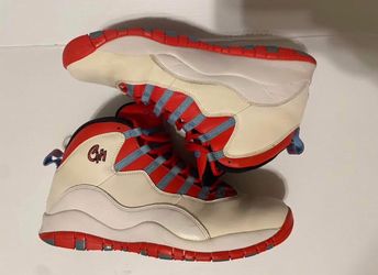 Jordan 10 Chicago Flag