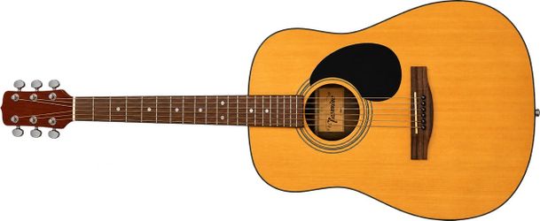 Acoustic guitar:  Jasmine S35 Dreadnought Acoustic Guita