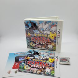 Pokemon Rumble Blast Nintendo 3DS CIB Complete
