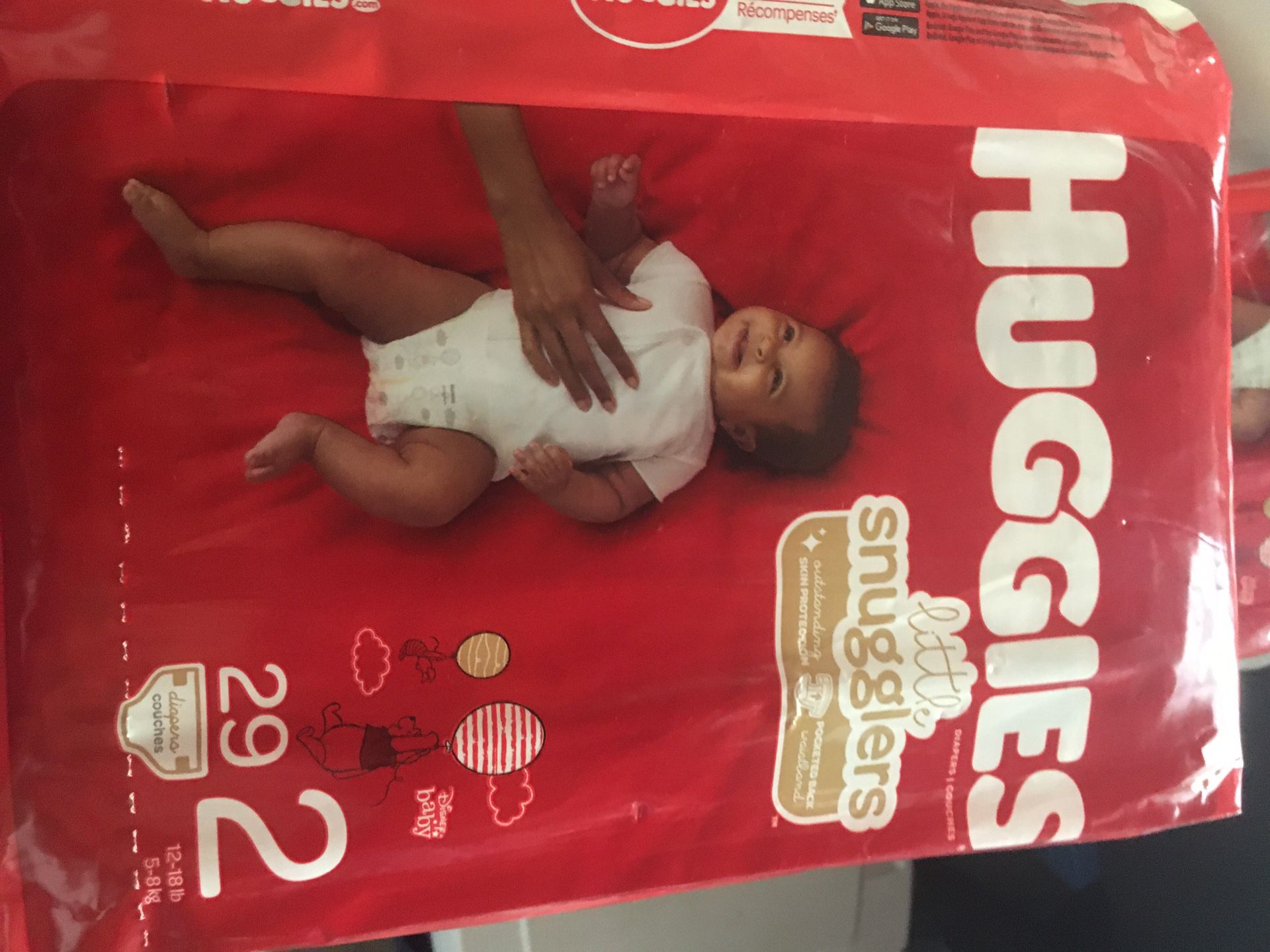 Huggie size 2 4 bags for $24