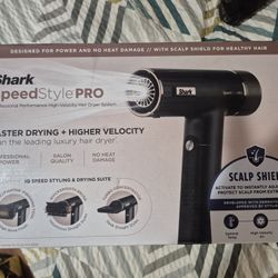 Shark Speed Style Pro Professional Performance High Velocity Hair Dryer System