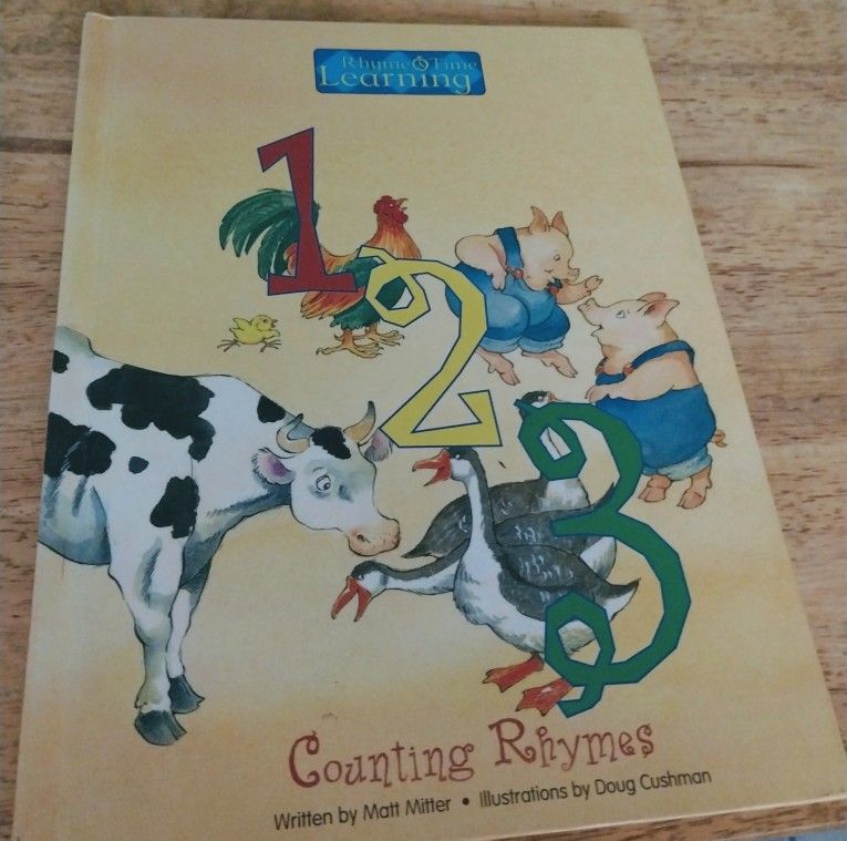Children's Rhymes & Learning Book