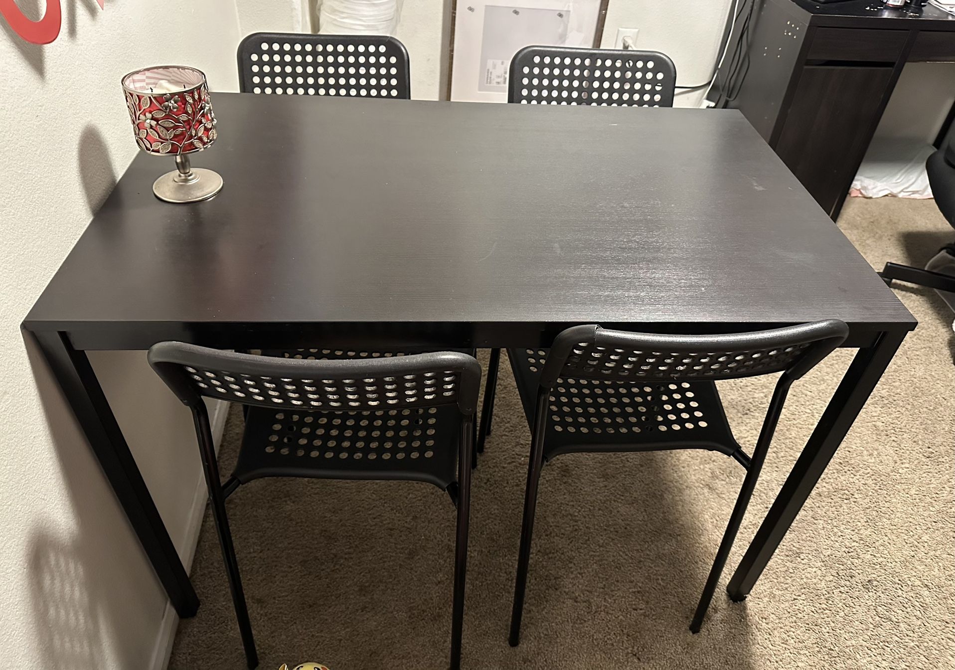 Small Black Table