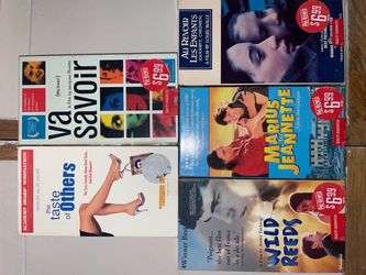 VHS Movie Tapes