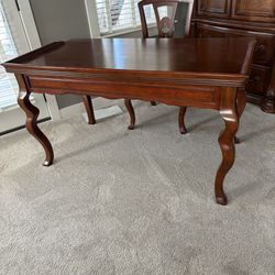 Queen Anne Desk And Chair