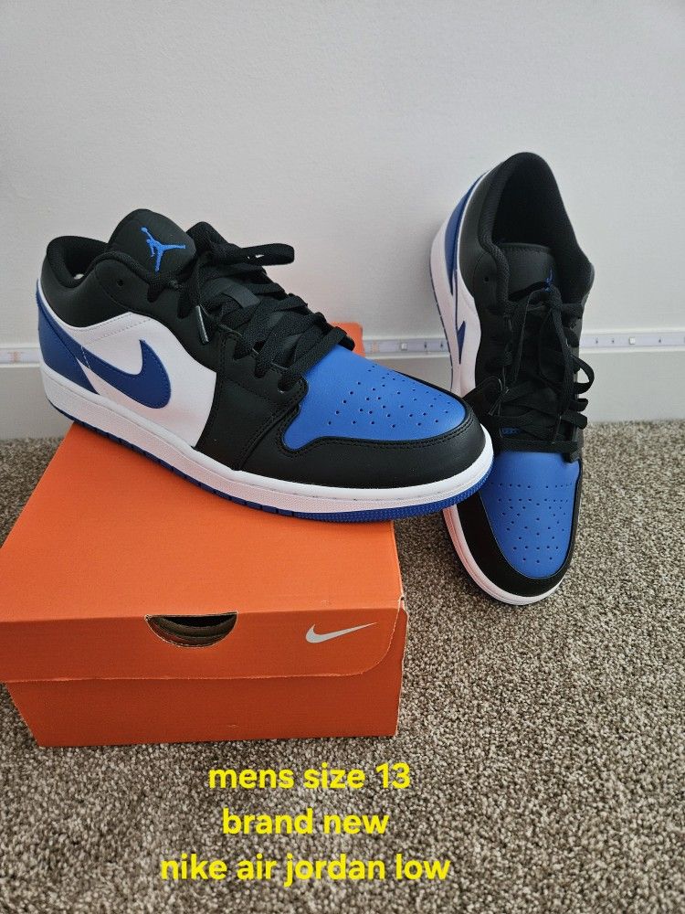 Brand New Men Size 13 Nike Air Jordan Low Size New