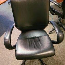 Ed Keilhauer Design Leather Desk Chair