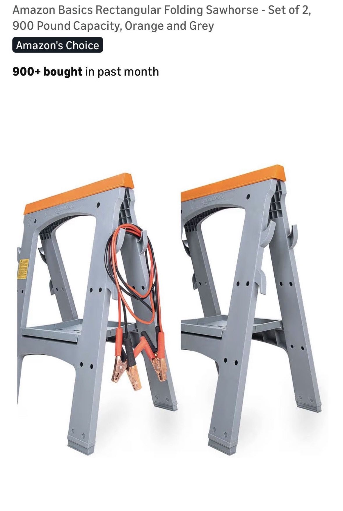 Amazon basics Sawhorse Set Of Two