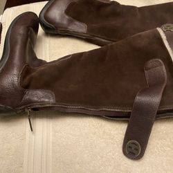 Cole Haan Waterproof Suede Leather Boots Sz 7.5