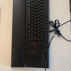 Razor Keyboard Multi colored LED /w Magnet Wrist Cushion