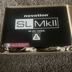 Novation 25 SL Mk2 USB MIDI Keyboard Controller