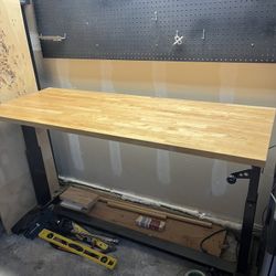 Husky Adjustable Work Bench 
