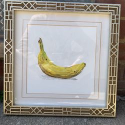 Banana Painted With A Banana 