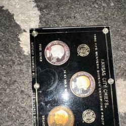 KC Chiefs Coin Set