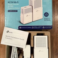 TP-Link Powerline WiFi Extender (Like new, never used)
