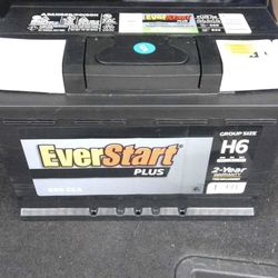 NEW EverStart Plus H6 battery