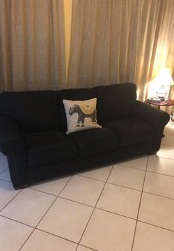 Black couch. Perfect condition