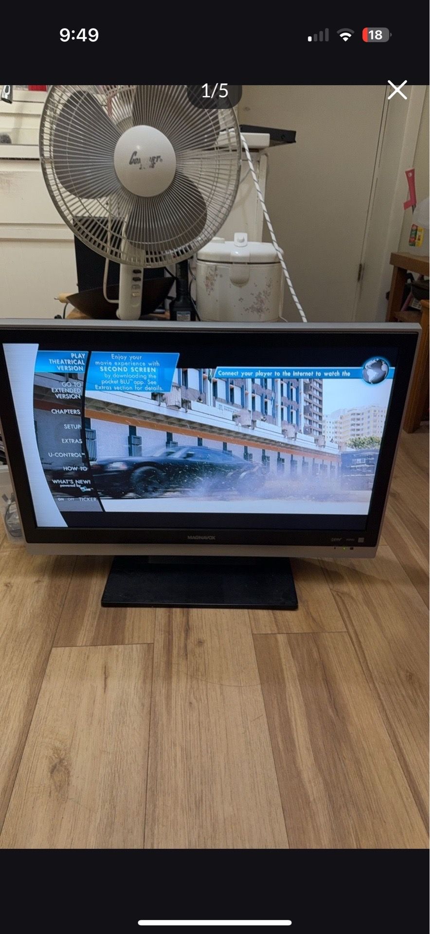 MAGNAVOX 32" 720p LCD HDTV w/HDMI - 32MF338B/27