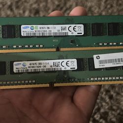 Corsair 8gb ddr3 also selling those other 2 there in total 12 GB ddr3 ram I don't know how much Imk