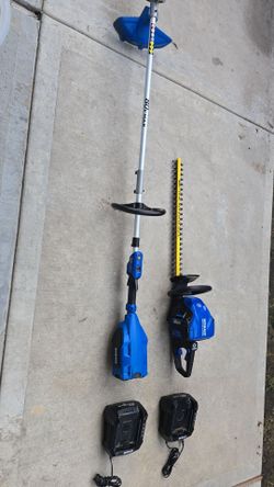 80v Kobalt weedeater and trimmer