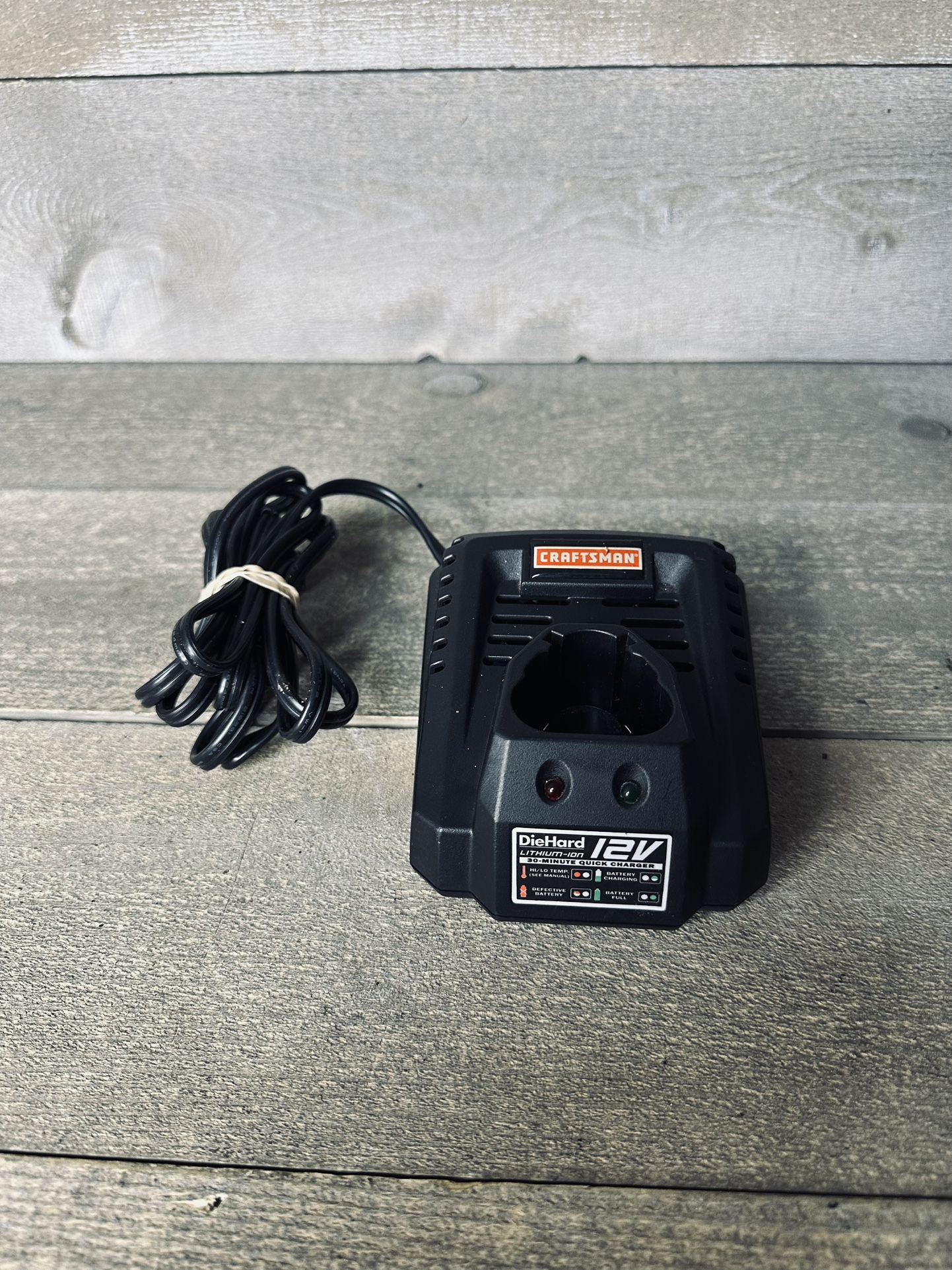 Craftsman DieHard NEXTEC (contact info removed)6 12V LITHIUM-ION 30 Minute Charger Tested